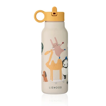 Liewood Falk Trinkflasche 350 ml, Around the World/Sandy