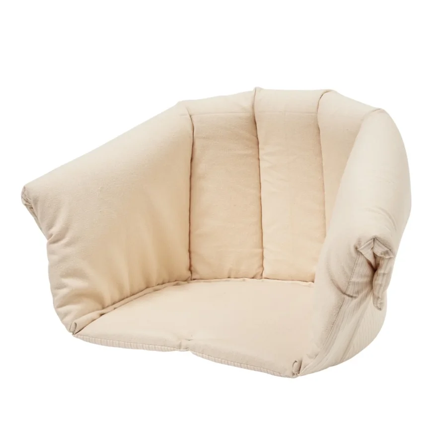 Copenhagen Colors multifunktionales Verdeck für Babytrage, cream solid w. cream stripe