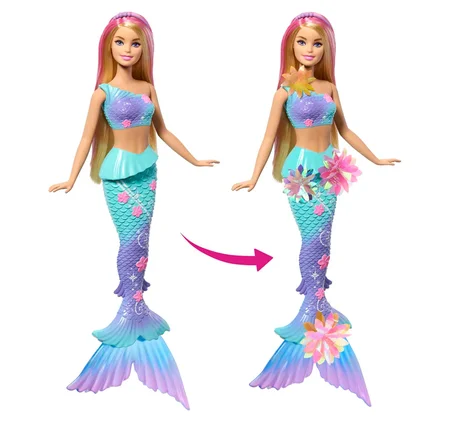 Barbie Blooming Magic Meerjungfrauenpuppe
