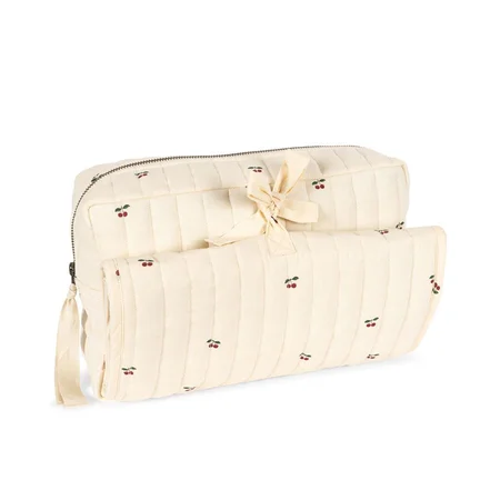 Konges Sløjd Bonnie 2-in-1 Wickeltasche mit Wickelunterlage, Cherry