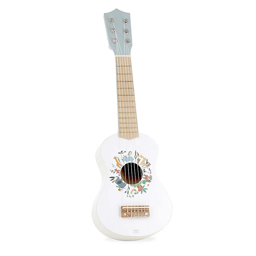 Vilac Gitarre mit Tieren, Weiß