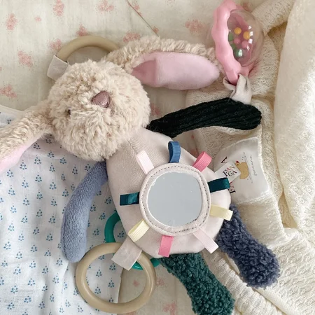 Fanga Peluche Kaninchen Aktivitätsspielzeug