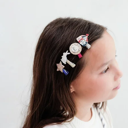Mimi & Lula 8er-Set Haarspangen, Mini Circus