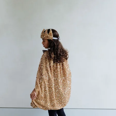 Mimi & Lula Wendbare Krone, Gold Pailletten