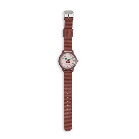Konges Sløjd Armbanduhr, Cherry