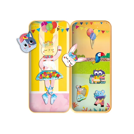 Magnetisches Spielzeug, Tierfest, MierEdu 