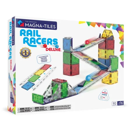 Magna-Tiles Deluxe Kugelbahn, 90 Teile