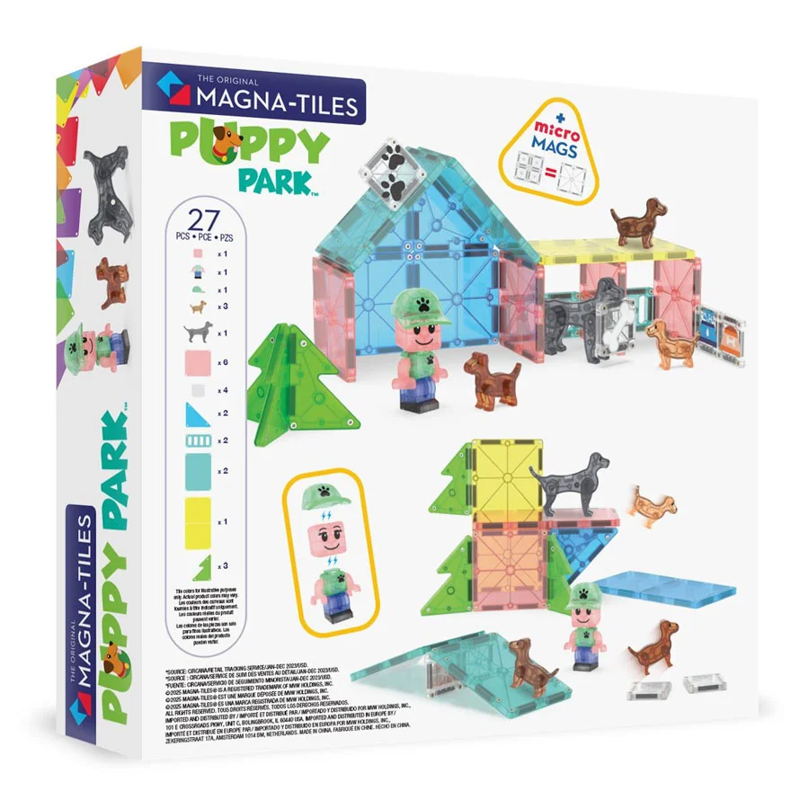 Magna-Tiles Hundetagesstätte, 27 Teile