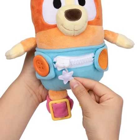 Bluey, Bingo Baby Teddybär mit Windel, 25 cm