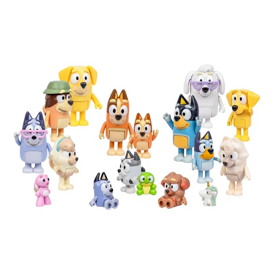Bluey Figuren Nachbarfreunde, 18 stk