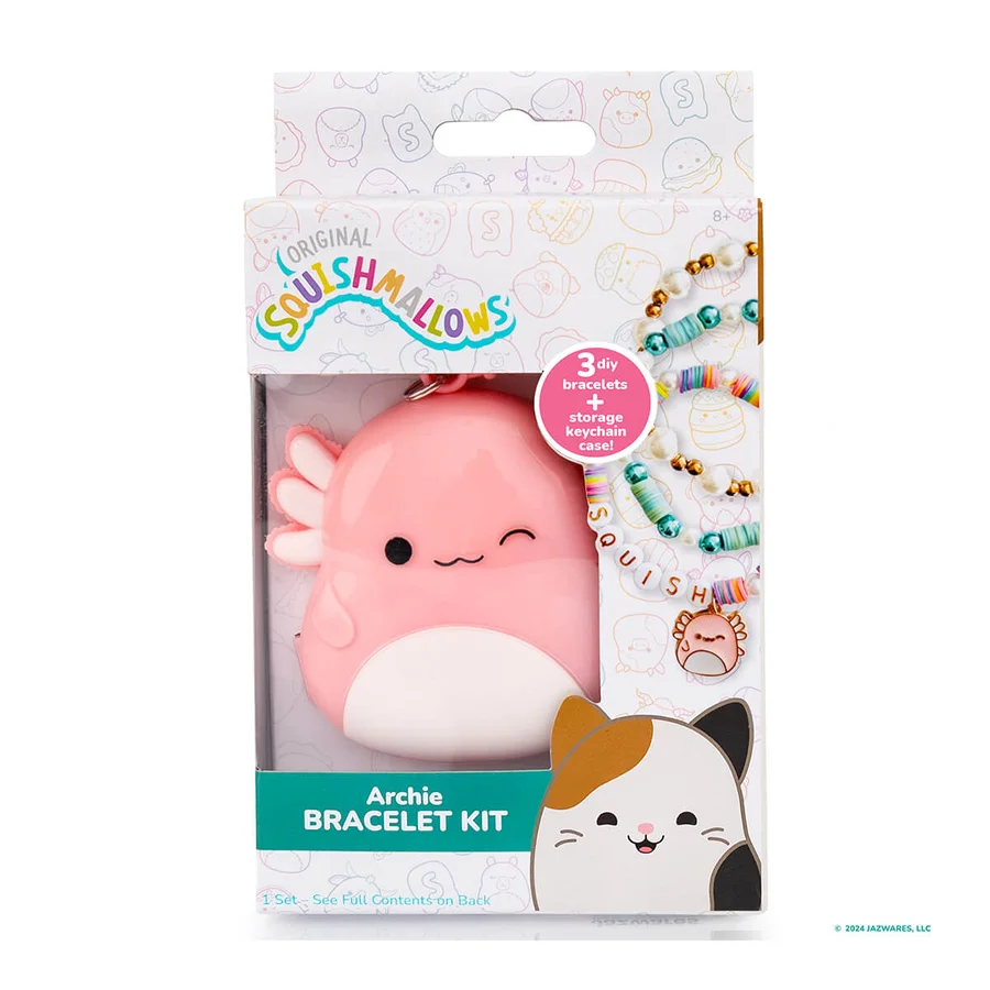 Squishmallows Schmuckset, hellrosa