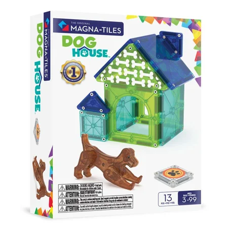 Magna-Tiles Hundehütte, 13 Teile