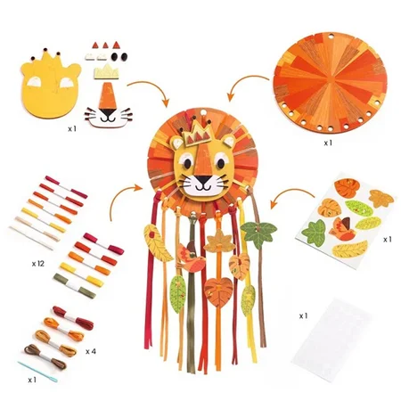 Djeco DIY Löwen-Traumfänger