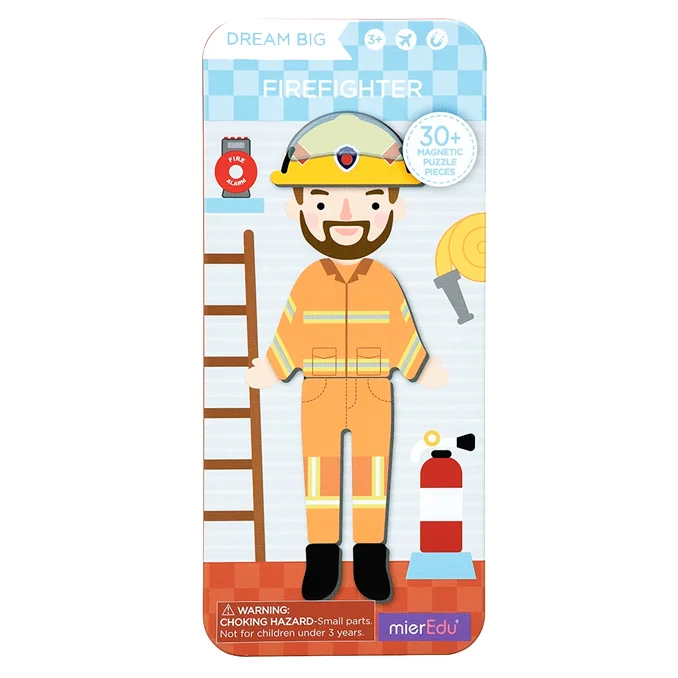 mierEdu, magnetisches Reiseset "Feuerwehrmann"