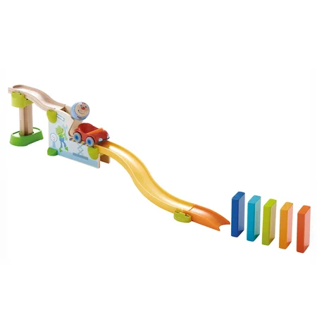 Haba Kullerbü kuglebane, hop op i bilen