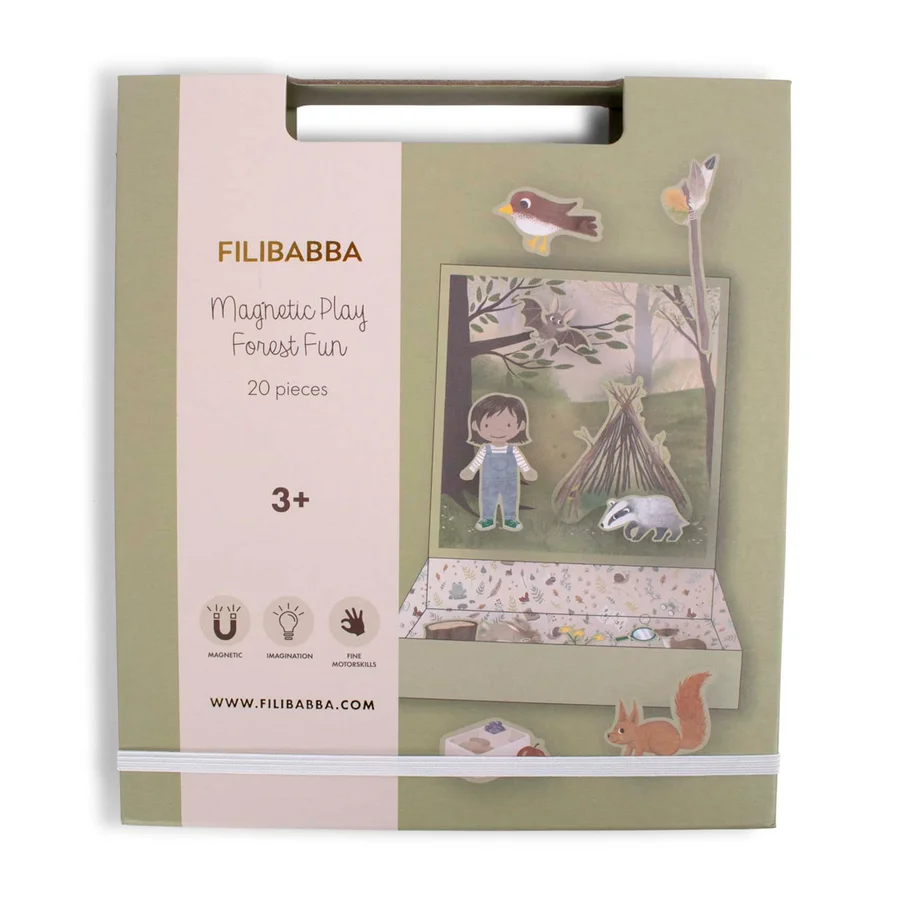 Filibabba Magnet-Spiel, Im Wald