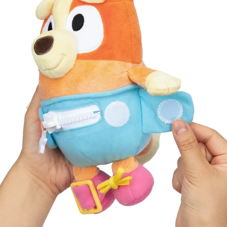 Bluey, Bingo Baby Teddybär mit Windel, 25 cm