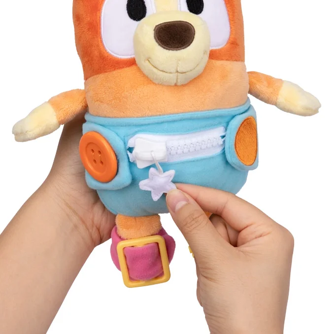 Bluey, Bingo Baby Teddybär mit Windel, 25 cm