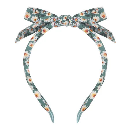 Haarreifen Edie Bow, green, Mimi & Lula