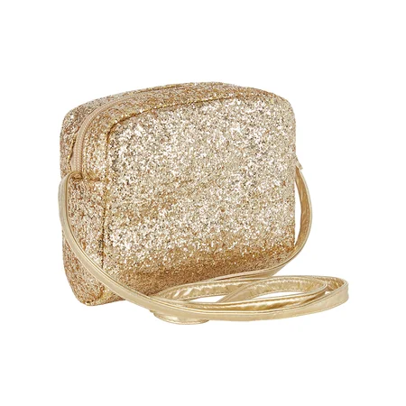 Mimi & Lula skuldertaske, Guld glitter