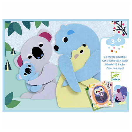 Djeco Kreativ æske, Collage for de mindste - Kram