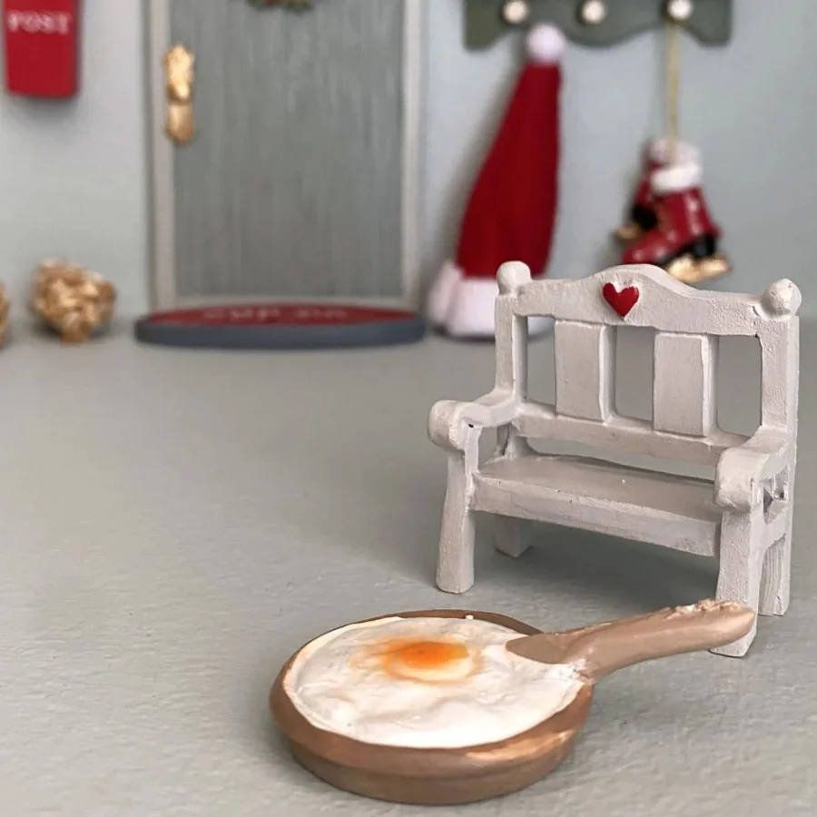 Wichtel Zubehör, Schüssel mit Milchreis