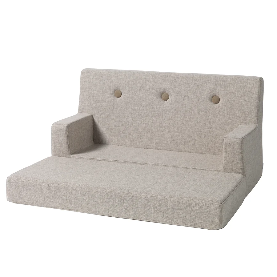 KK Kindersofa soft, beige, byKlipKlap