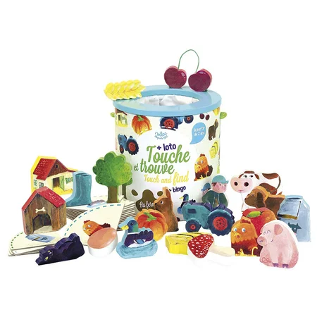 Vilac Find og Føl spil, bondegården