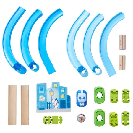 Haba Kullerbü kuglebane, politistation og -bil