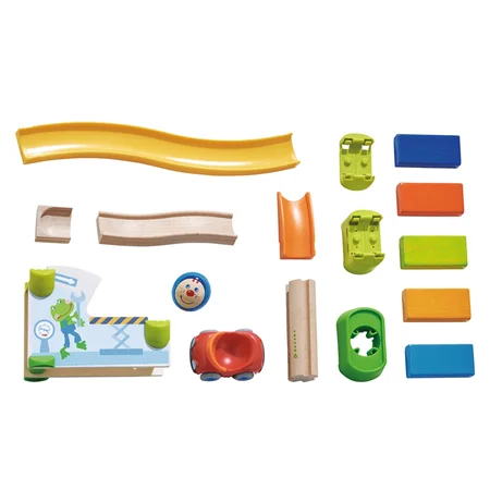 Haba Kullerbü kuglebane, hop op i bilen