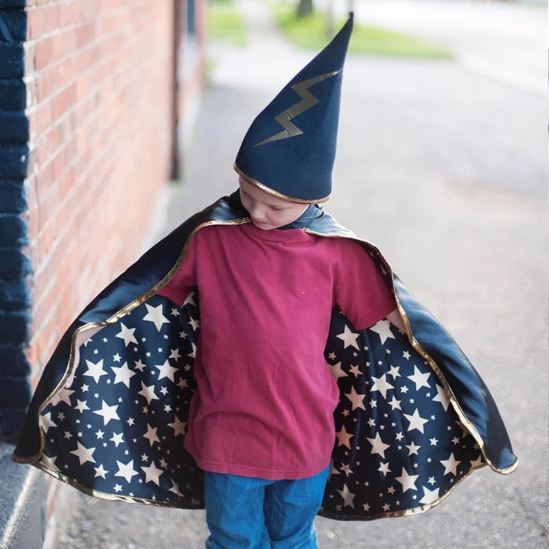 Great Pretenders vendbar kappe, tryllekunstner-troldmand