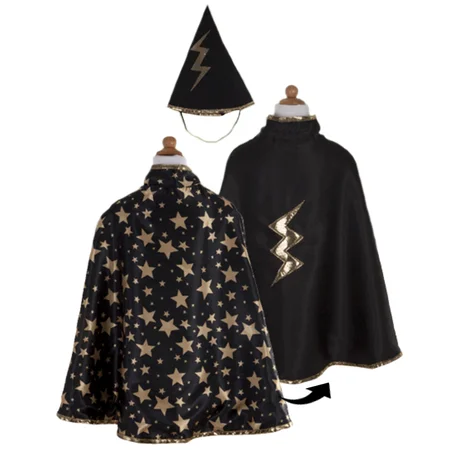 Great Pretenders vendbar kappe, tryllekunstner-troldmand