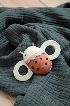 Sebra aktivitetsrangle med spejl, Mariehønen Luca