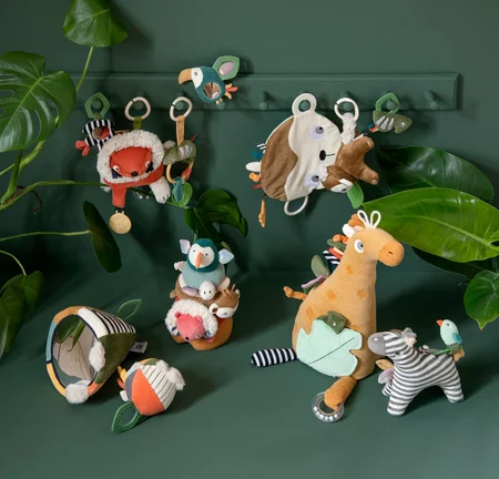 Sebra aktivitetsrangle med spejl, Tukanen Tully