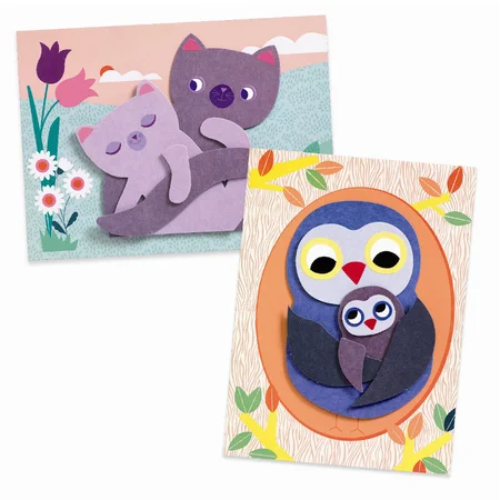 Djeco Kreativ æske, Collage for de mindste - Kram