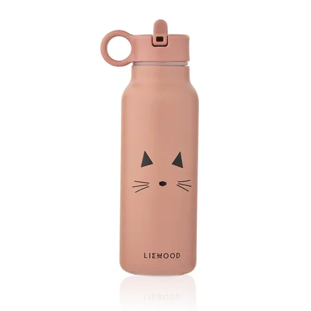 Liewood Falk Trinkflasche, Cat Dark Rose