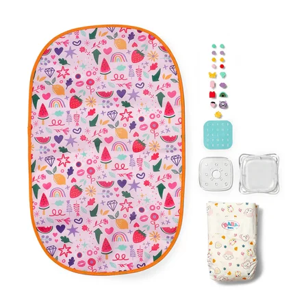 BABY born® Pinplay Wickeltasche