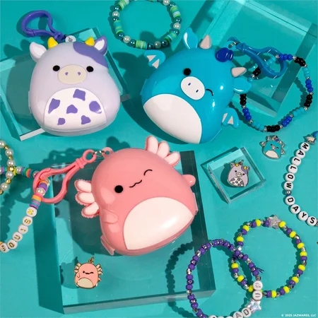 Squishmallows Schmuckset, hellrosa