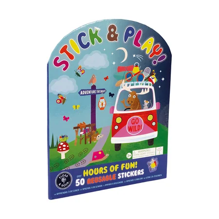 Floss & Rock wiederverwendbare Sticker, Abenteuer