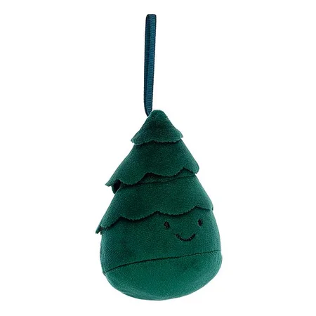 Jellycat Festive Folly ophæng, Juletræ 11 cm