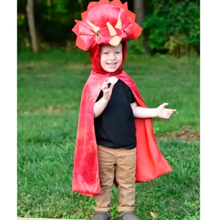 Great Pretenders Triceratops-Cape, rot 4-5 Jahre