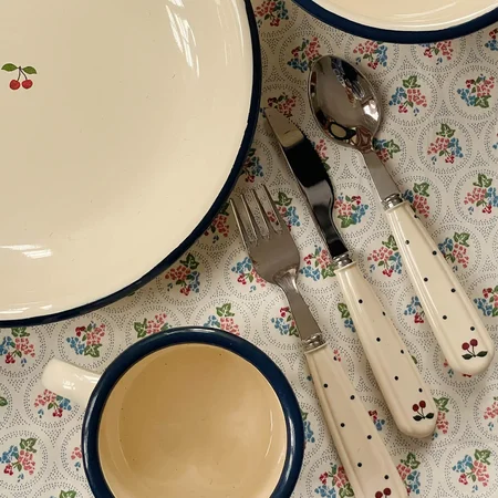 Konges Sløjd Besteckset, Navy Dots