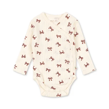 Konges Sløjd Minnie Body für Neugeborene, Bow Rouge