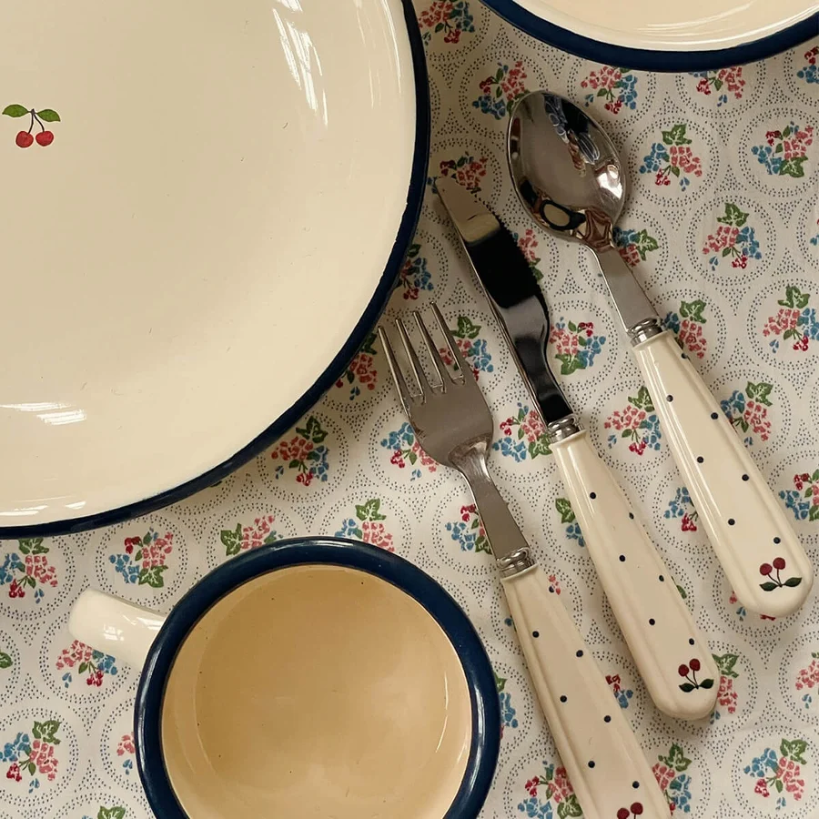 Konges Sløjd Besteckset, Navy Dots