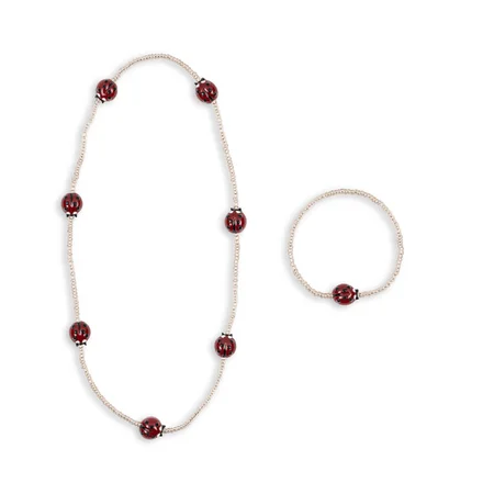 Konges Sløjd Marienkäfer-Halskette und Armband