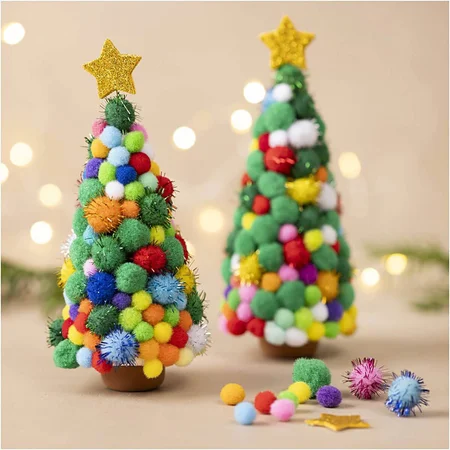  Creativ Company Mini DIY Kit Dekoration, Weihnachtsbaum - verschiedene Varianten