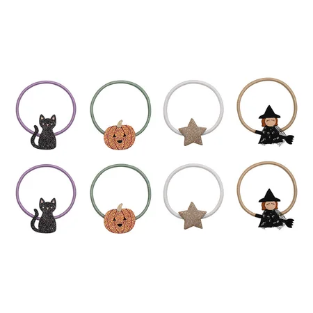 Mimi & Lula 8 Hårelastikker, Mimi Halloween