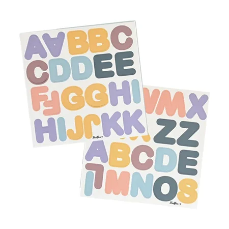 Ferflex® Magnetbuchstaben 125 Stück - Pastell