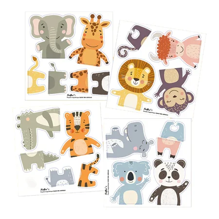 Ferflex® Magnetisches Puzzle - Tier Safari
