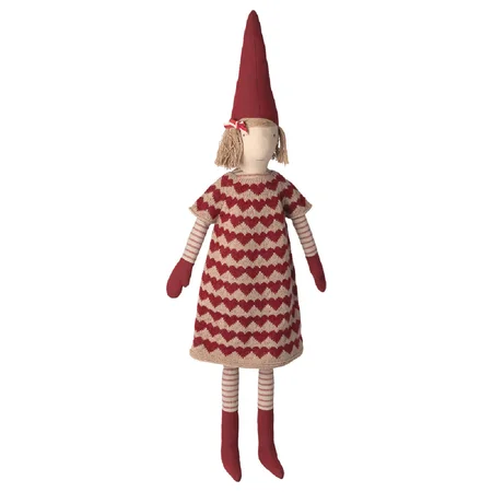  Maileg Pixi Mädchen Gr. 5 - Strickkleid